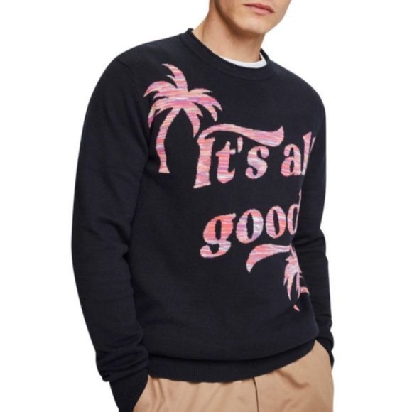 Scotch&Soda Men's It's All Good Pull Over Knitwear - Picture 1 of 6